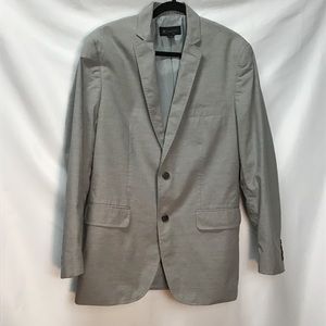 INC - Light Gray Slim Fit Blazer